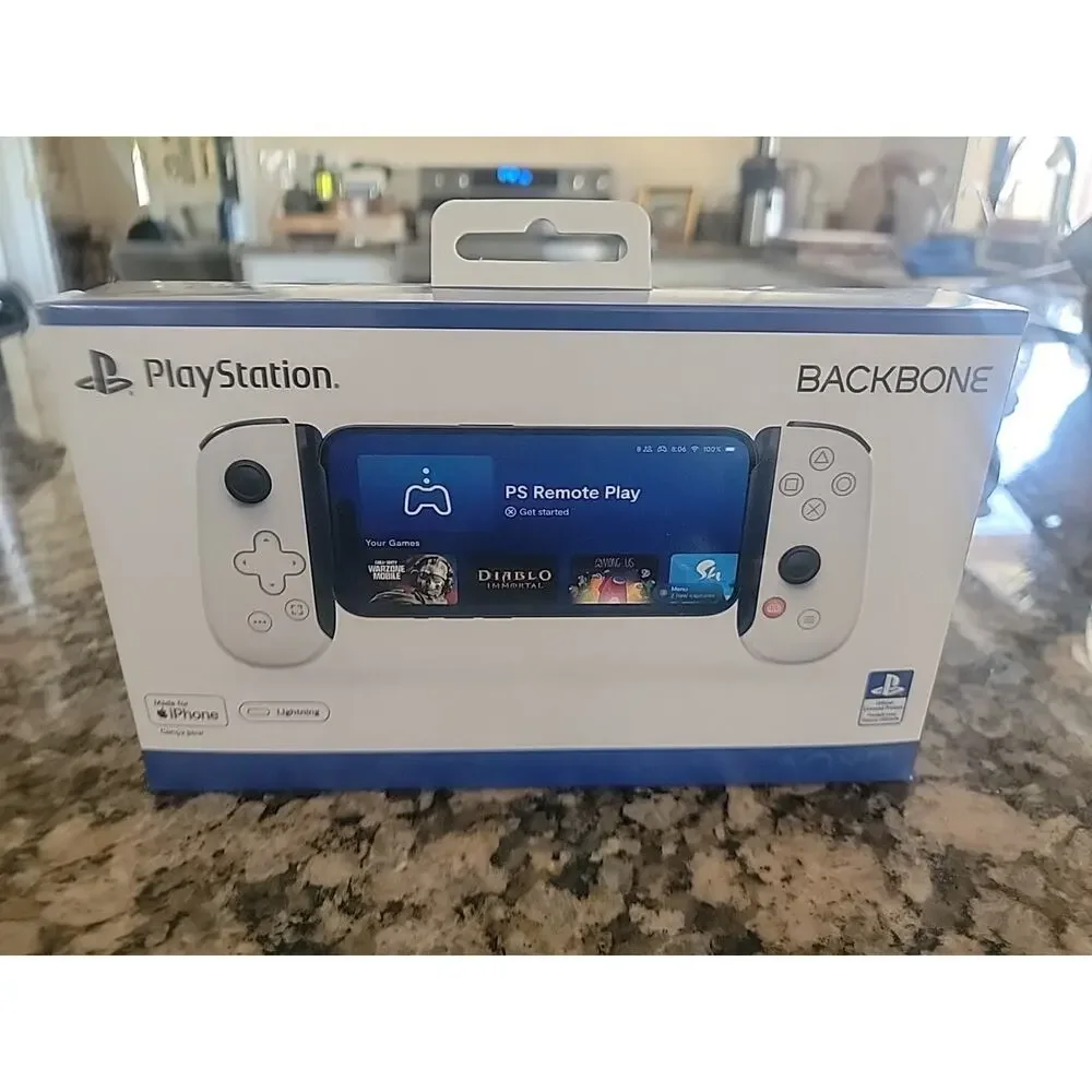 New Backbone One PlayStation Edition 2nd Gen White BB-02-P-WS For iPhone (Lightn